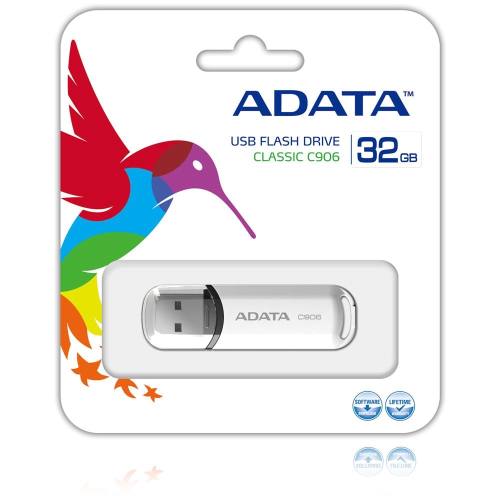32GB, USB2.0, 9g, bianco - Foto 1